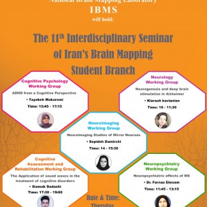 The 11th  Interdisciplinary Seminar of Iran’s Brain Mapping Student Branch